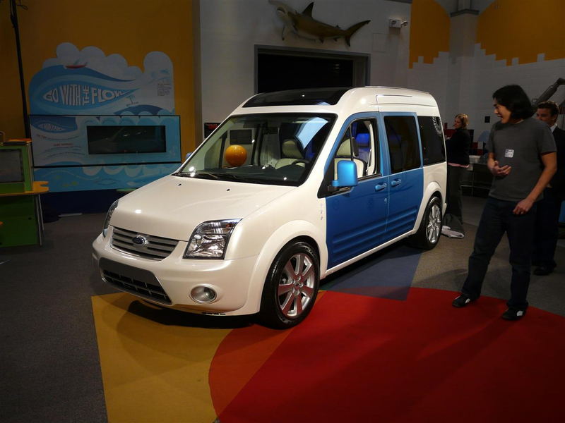 Illustration for article titled Ford Transit Connect Family One Concept: You Know... For Kids!